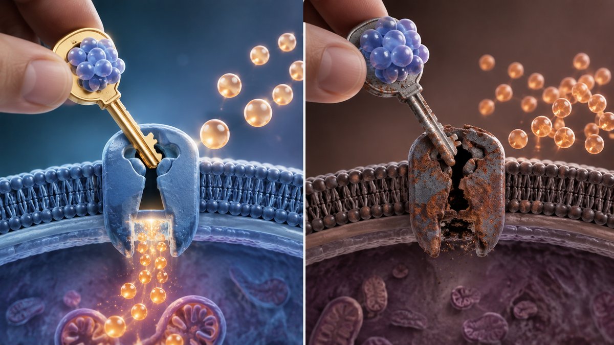 Insulin Key and Lock Receptor Mechanism