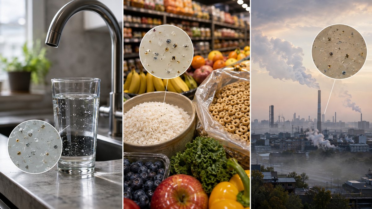 Cadmium sources: tap water, food, air pollution